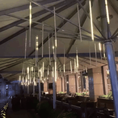 CosmicLights™|- Luces LED tubo en Lluvia de meteoritos