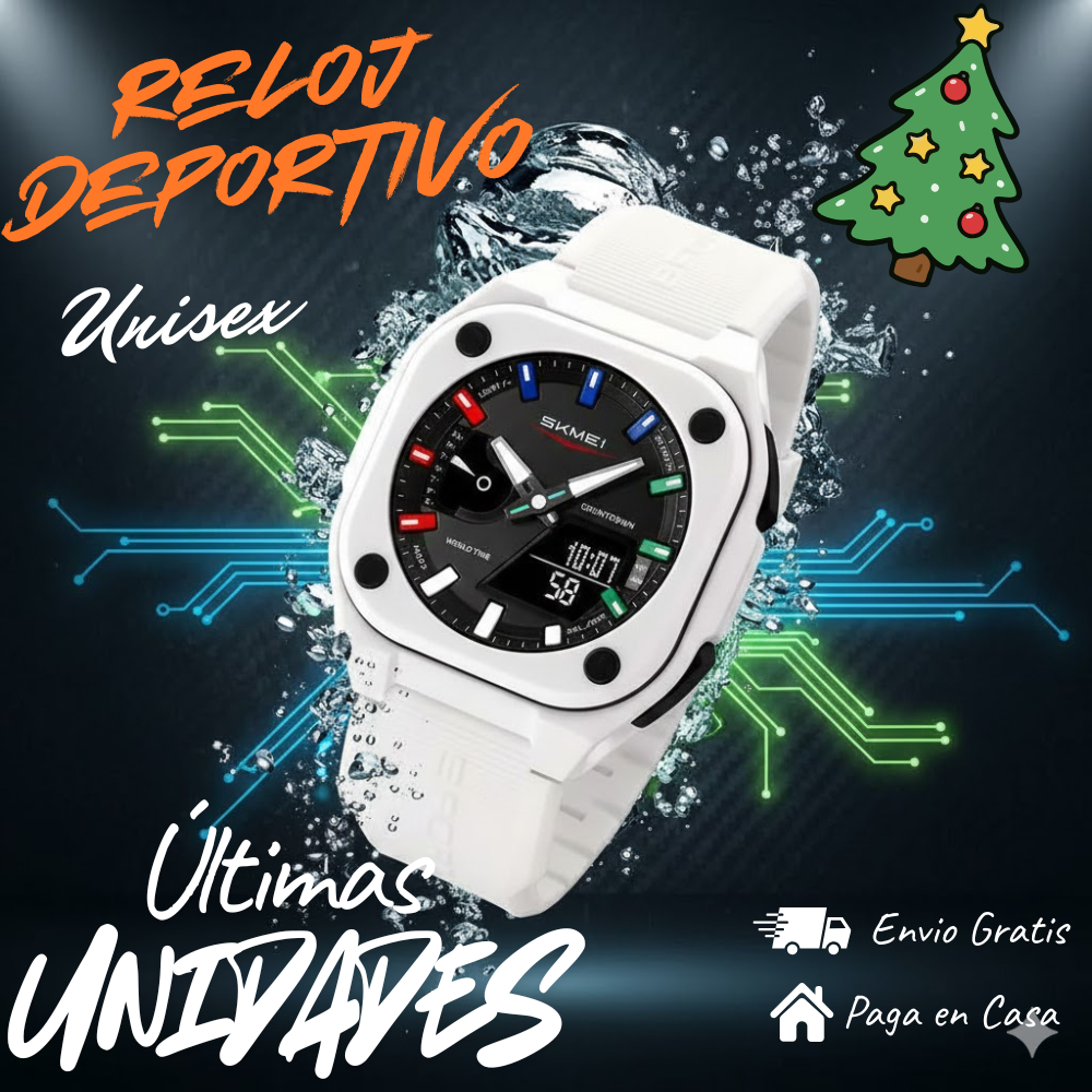 Reloj Deportivo | Skmei 2328 Doble Hora Sincronizada Automática