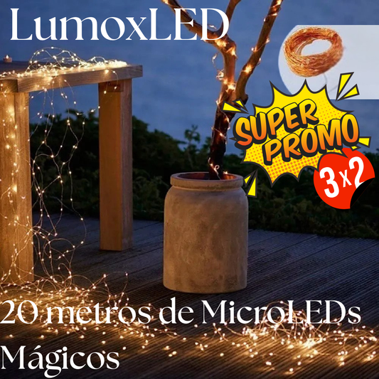 LumoxLED™| Luces Micro LED Brillantes 20 metros