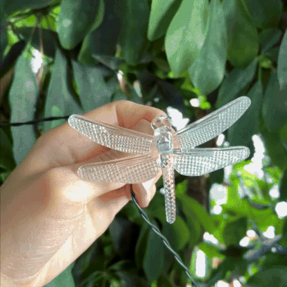 LibeLights™| Luces Libélulas de Carga Solar para tu Árbol