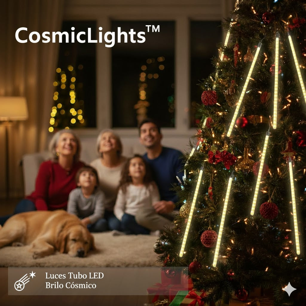 CosmicLights™|- Luces LED tubo en Lluvia de meteoritos