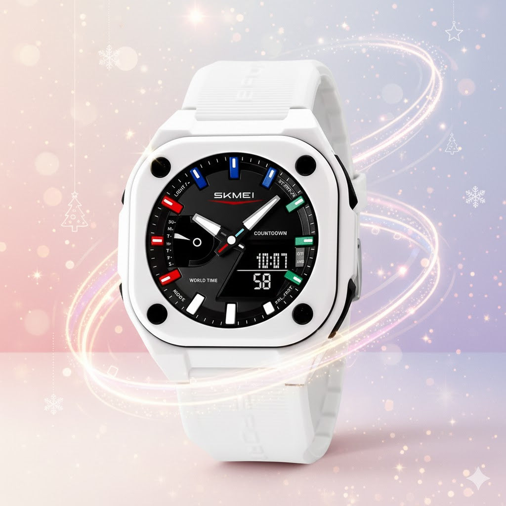 Reloj Deportivo | Skmei 2328 Doble Hora Sincronizada Automática